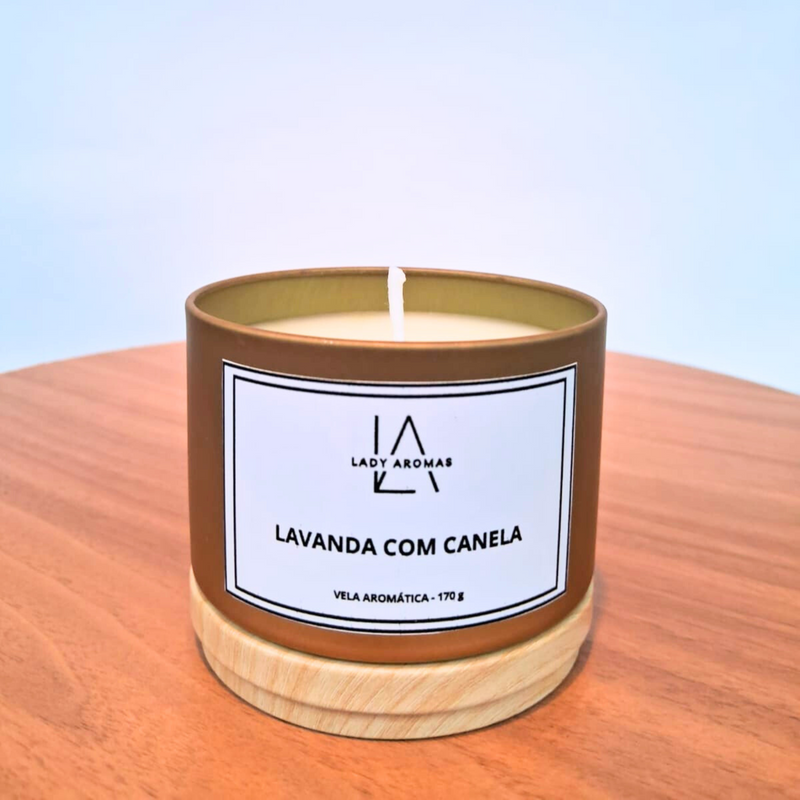 Vela Aromática Lata 170g