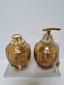 Kit Aromatizador de Ambiente e Saboneteira Ametista Âmbar 340ml + Essência