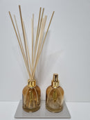 Kit Aromatizador de Ambiente e Home Spray Boss Âmbar Degrade 200ml + Essência