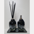 Kit Aromatizador de Ambiente e Home Spray Ametista Preto Degrade 340ml + Essência