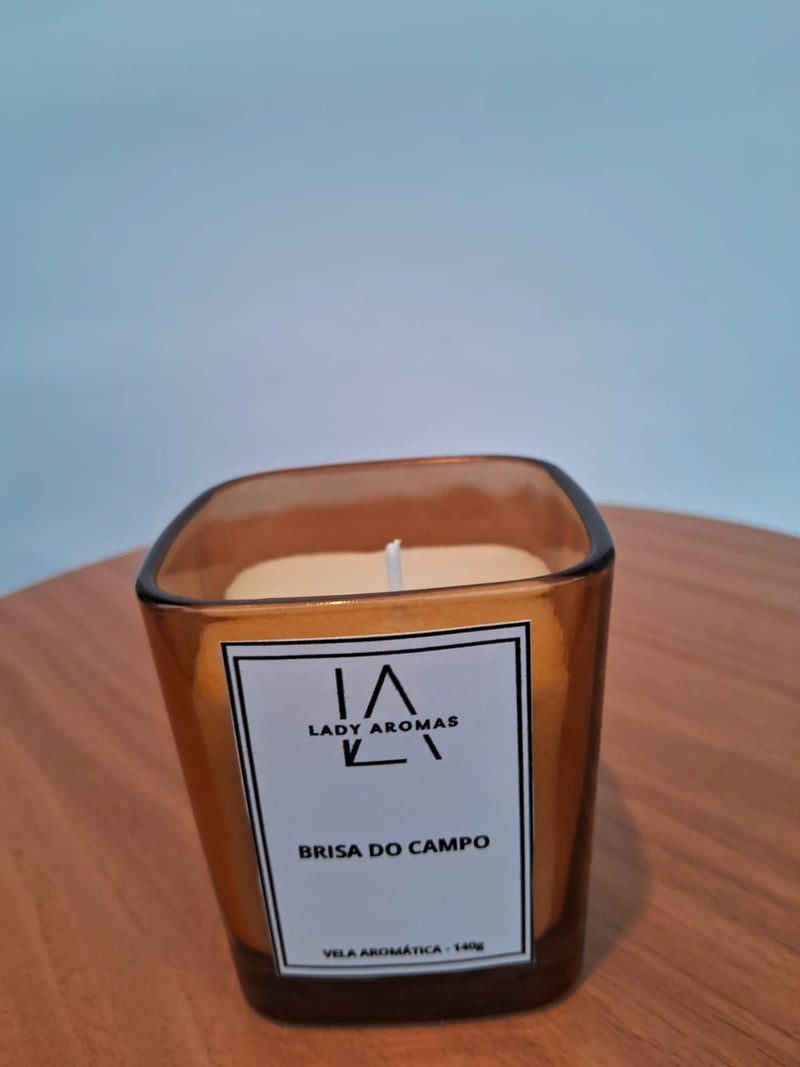 Vela Aromática Âmbar 140g